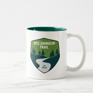 Bizz Johnson Trail Two-Tone Coffee Mug