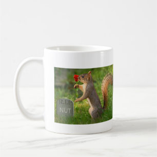 BizzareWorld Mourning Squirrel Coffee Mug