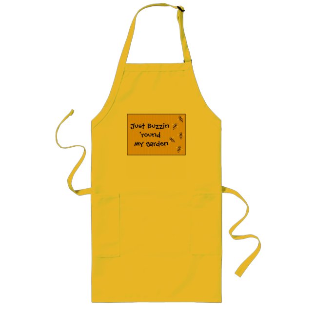 Bizzy Bees Long Apron (Front)