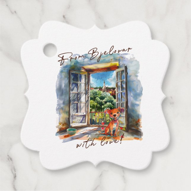 Bjelovar Favour Tags (Front)