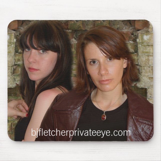 bjfletcherprivateeye.com Mouse Pad (Front)