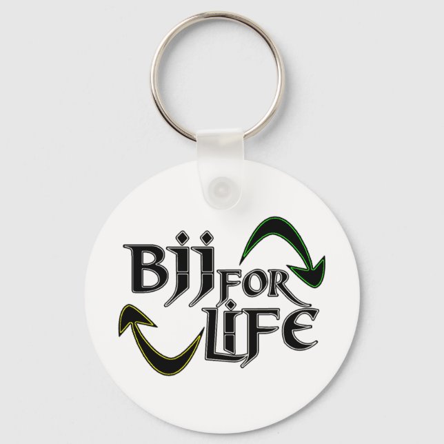 BJJ 4 Life Key Ring (Front)