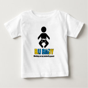 BJJ Baby "Working on my butterfly guard" T Baby T-Shirt
