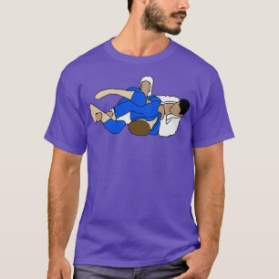 BJJ Berimbolo Illustration Take The Back T-Shirt
