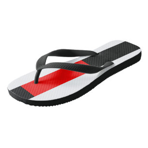 BJJ - Brazilian Jiu Jitsu Black Belt Flip Flops