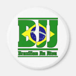 BJJ Brazilian Jiu Jitsu Flag MMA Magnet