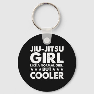 BJJ Brazilian Jiu Jitsu Girl MMA Jujitsu Lover Key Ring