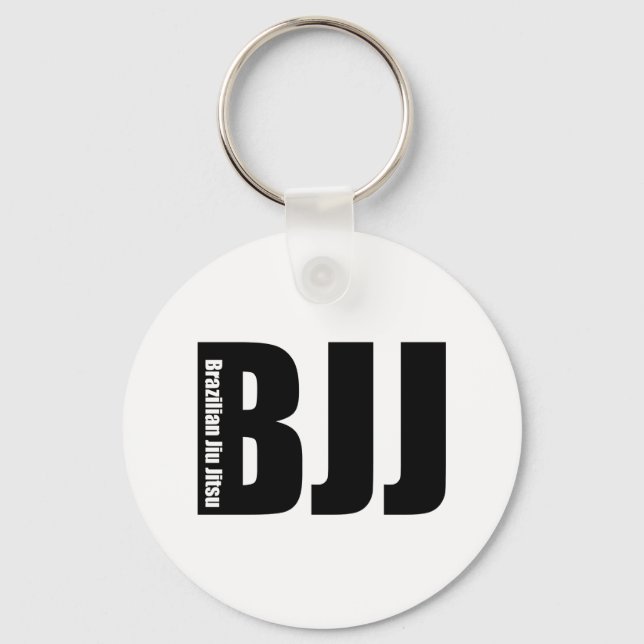 BJJ - Brazilian Jiu Jitsu Key Ring (Front)