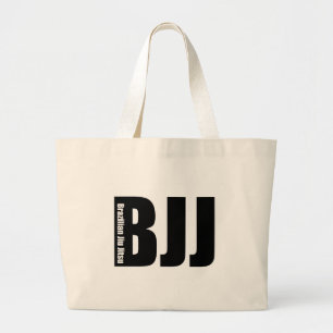 BJJ - Brazilian Jiu Jitsu Large Tote Bag