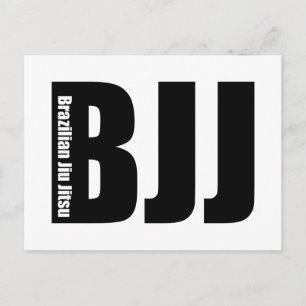 BJJ - Brazilian Jiu Jitsu Postcard