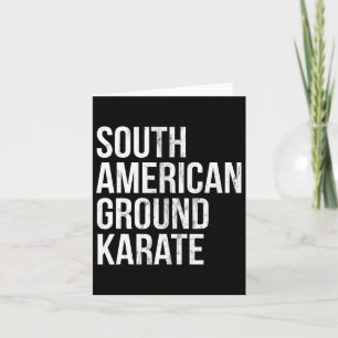Bjj Brazilian Jiu Jitsu South American Ground Kara Card