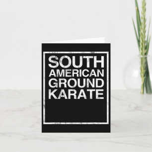 Bjj Brazilian Jiu Jitsu South American Ground Kara Card