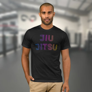 BJJ Funky Brazilian Jiu Jitsu Black T-Shirt