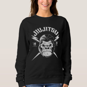 BJJ Gorilla  Brazilian Jiu Jitsu and Grappling Sweatshirt