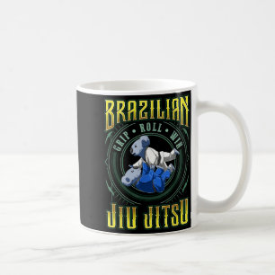 BJJ Grip Roll Win - Grappling Jiu Jitsu Fighting Coffee Mug