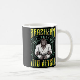 BJJ Grip Roll Win - Grappling Jiu Jitsu Meditation Coffee Mug