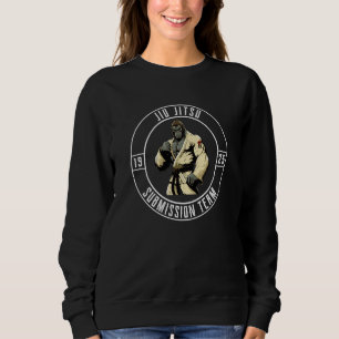 BJJ MMA Gorilla Brazilian Jiu Jitsu Grappling 1 Sweatshirt