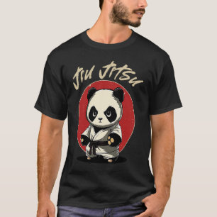 BJJ MMA Panda Brazilian Jiu Jitsu Grappling T-Shirt