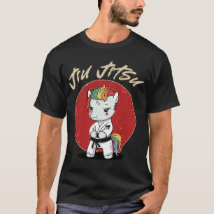 BJJ MMA Unicorn   Brazilian Jiu Jitsu Grappling T-Shirt