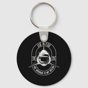 BJJ Shark - Brazilian Jiu Jitsu MMA Grappling Key Ring