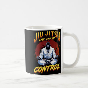 BJJ The Art Of Control - Big Grappling Jiu Jitsu Coffee Mug