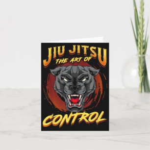 BJJ The Art Of Control - Grappling Jiu Jitsu Card