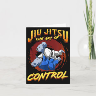 BJJ The Art Of Control - Grappling Jiu Jitsu Card