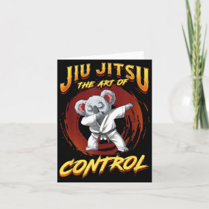 BJJ The Art Of Control - Grappling Jiu Jitsu Card