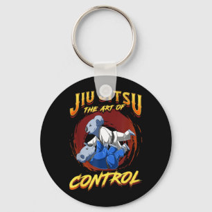 BJJ The Art Of Control - Grappling Jiu Jitsu Key Ring
