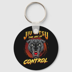 BJJ The Art Of Control - Grappling Jiu Jitsu Key Ring
