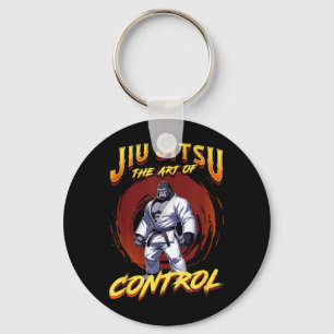 BJJ The Art Of Control - Grappling Jiu Jitsu Key Ring