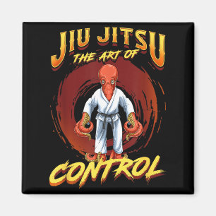 BJJ The Art Of Control - Grappling Jiu Jitsu Magnet