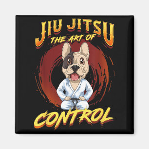 BJJ The Art Of Control - Grappling Jiu Jitsu Magnet