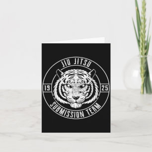 BJJ Tiger - Brazilian Jiu Jitsu and Grappling Card