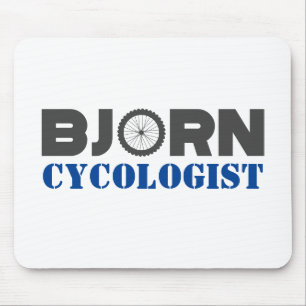 Bjorn Mountain Biker Mouse Pad