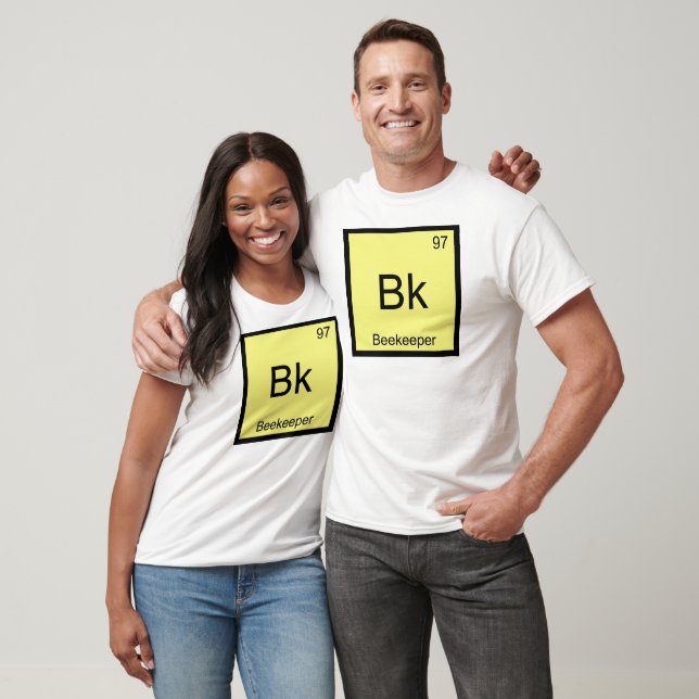 Bk - Beekeeper Chemistry Element Symbol Bee Tee (Unisex)