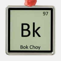 Bk - Bok Choy Vegetable Chemistry Periodic Table