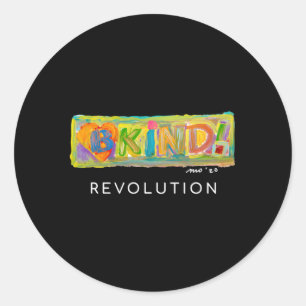 Bkind Classic Round Sticker