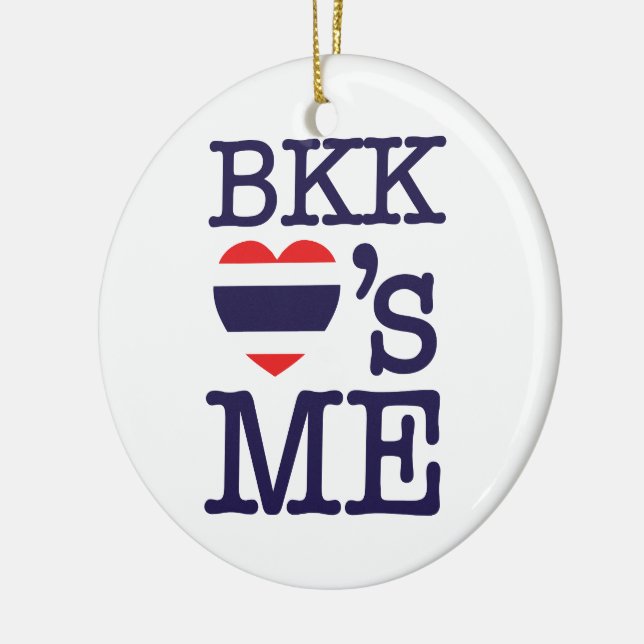 BKK LOVE'S ME CERAMIC ORNAMENT (Left)