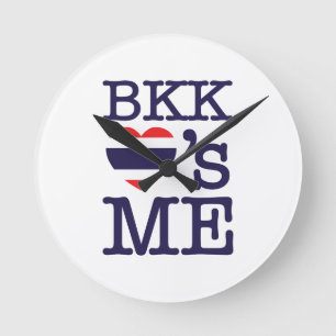 BKK LOVE'S ME ROUND CLOCK