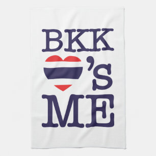 BKK LOVE'S ME TEA TOWEL