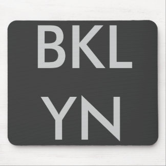 BKLYN Mousepad Black/Greysilver