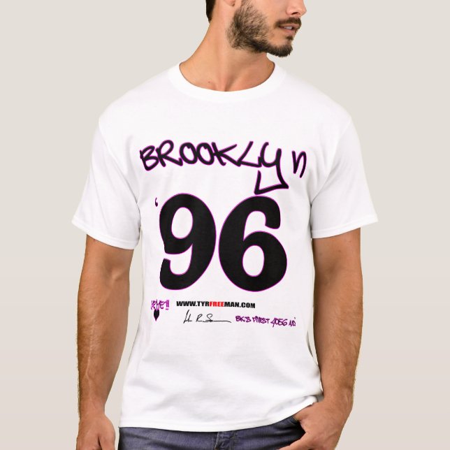 BKS FINEST BROOKLYN 96 SHIRT... T-Shirt (Front)