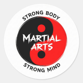 BKSMA CLOCK CLASSIC ROUND STICKER