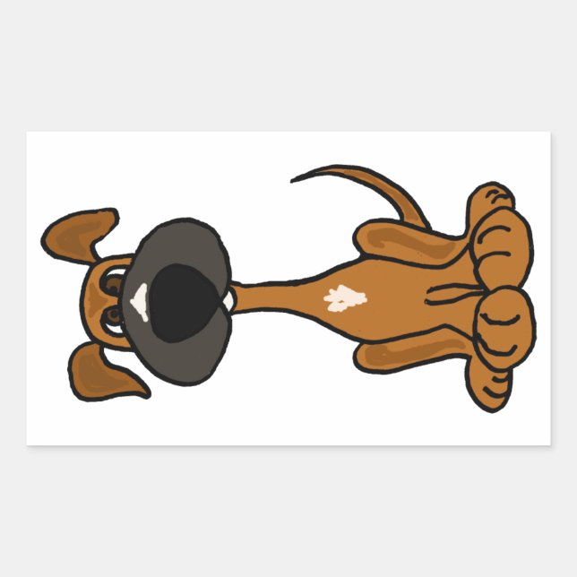 BL- Cute Puppy Dog Sticker (Front)