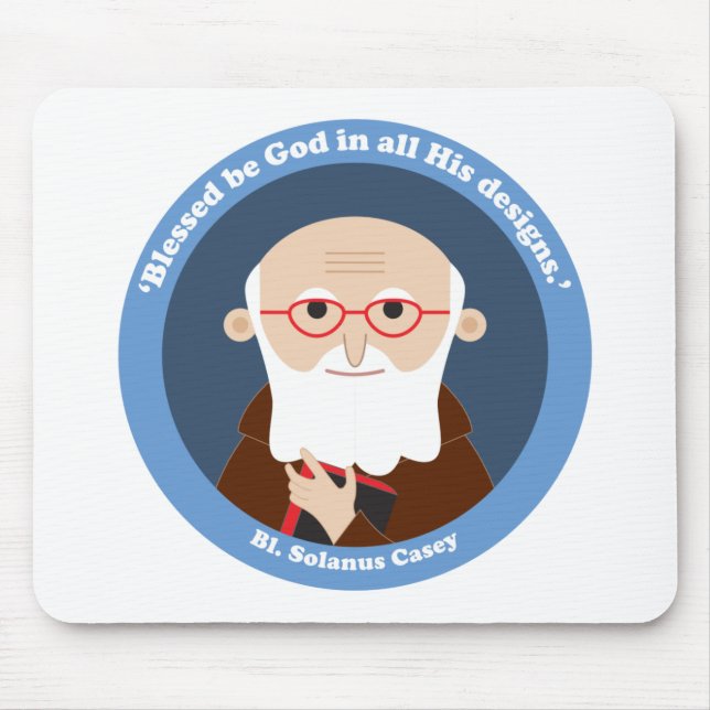 Bl. Solanus Casey Mouse Pad (Front)