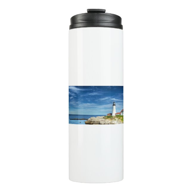 BLA01 Lighthouse 1.tif Thermal Tumbler (Front)