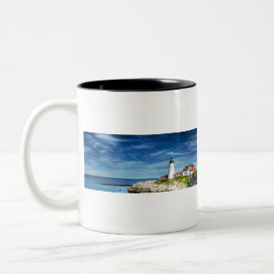 BLA01 Lighthouse 1.tif Two-Tone Coffee Mug