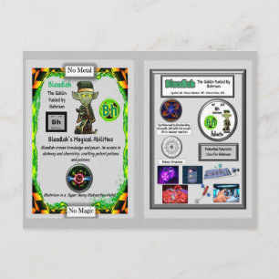 Blaadlak Presents Bohrium Trading Card