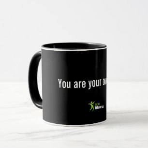 Black 11 oz Mug   Eco Fitness Limits